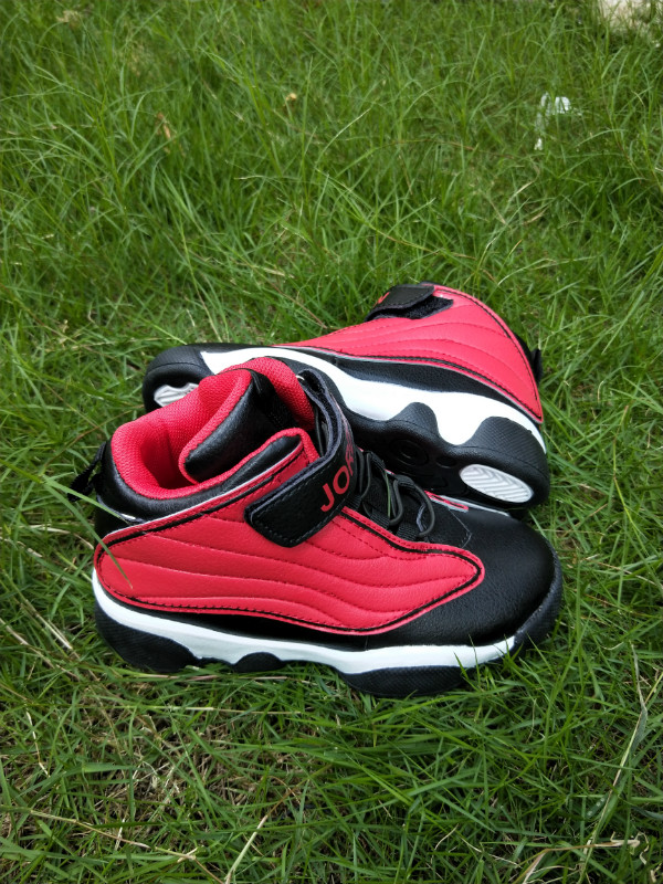 New Air Jordan 13.5 Red Black White Shoes For Kids
